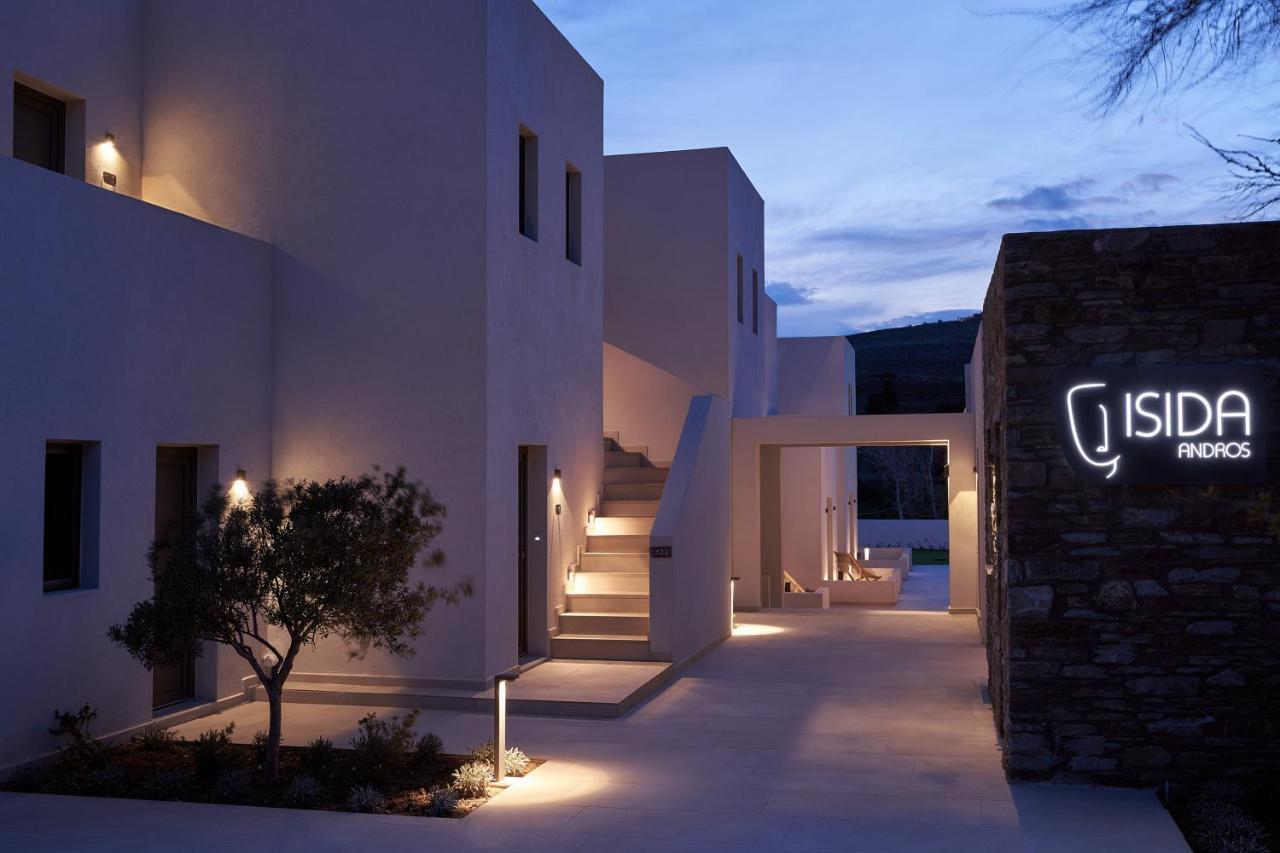 Hotel Isida Andros à Áyios Pétros Extérieur photo
